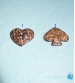 Cúc gỗ gáo dừa - hình tim, hình xì bích